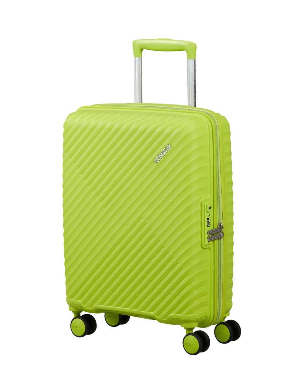 Mala de Cabine Diablast 55cm 4 Rodas Verde Lima 35L Verde Lima-1