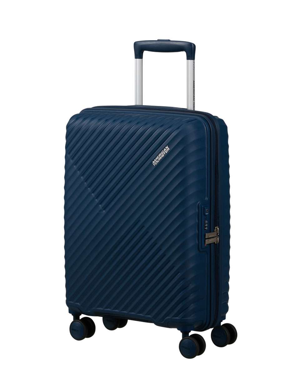 Mala de Cabine Diablast 55cm 4 Rodas Azul 35L Azul-1