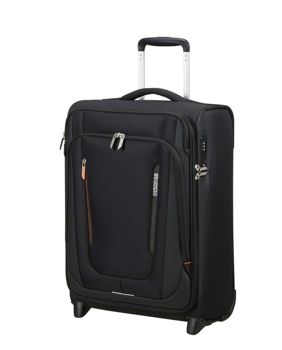 Mala de Cabine Wanderlite 55cm com 2 Rodas Preto 43,5L Preto-1