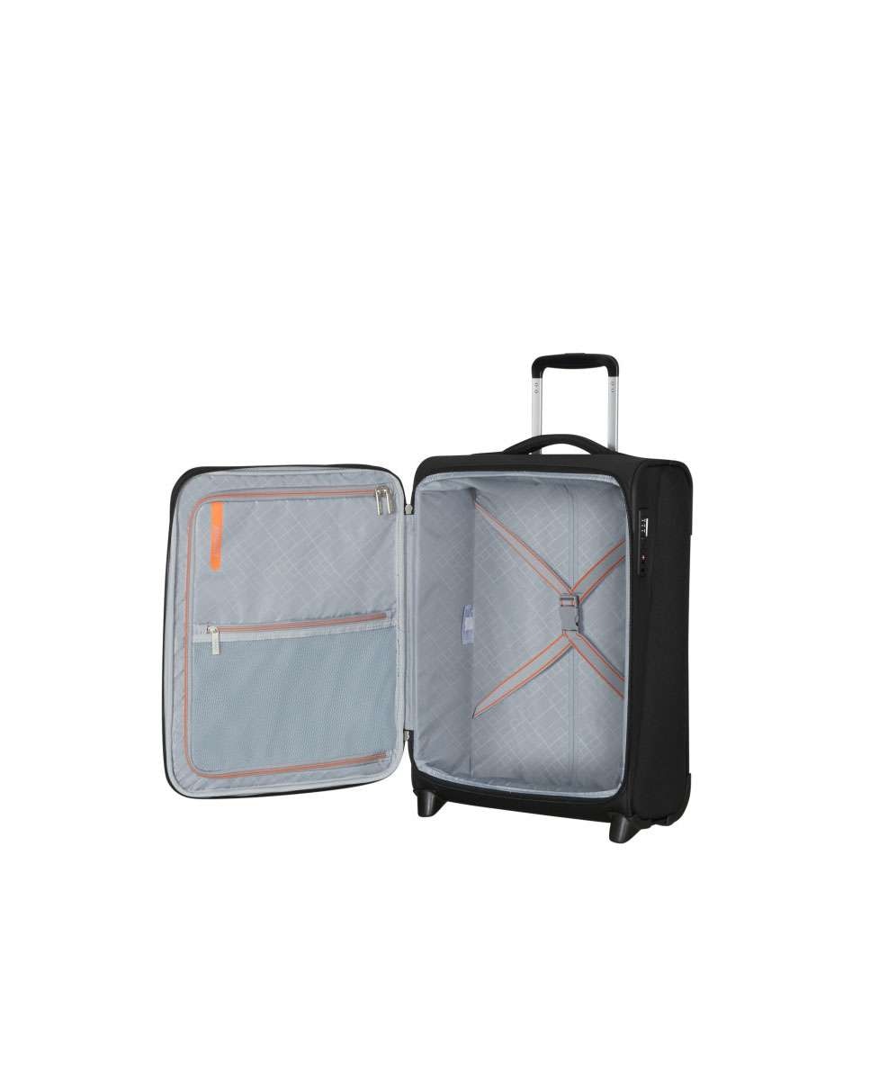Mala de Cabine Wanderlite 55cm com 2 Rodas Preto 43,5L Preto-2