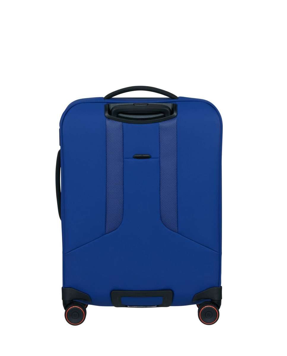 Mala de Cabine Glazed 55cm 4 Rodas Expansível Azul 44L Azul-4