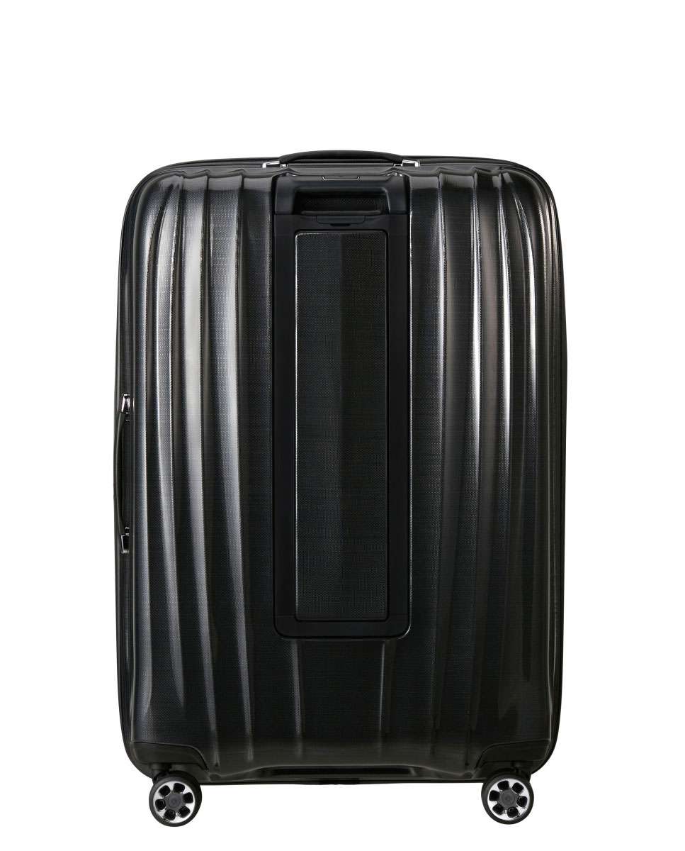 Mala de Viagem Extragrande Nexis 82cm 4 rodas Expansível Preto 134L Preto-4