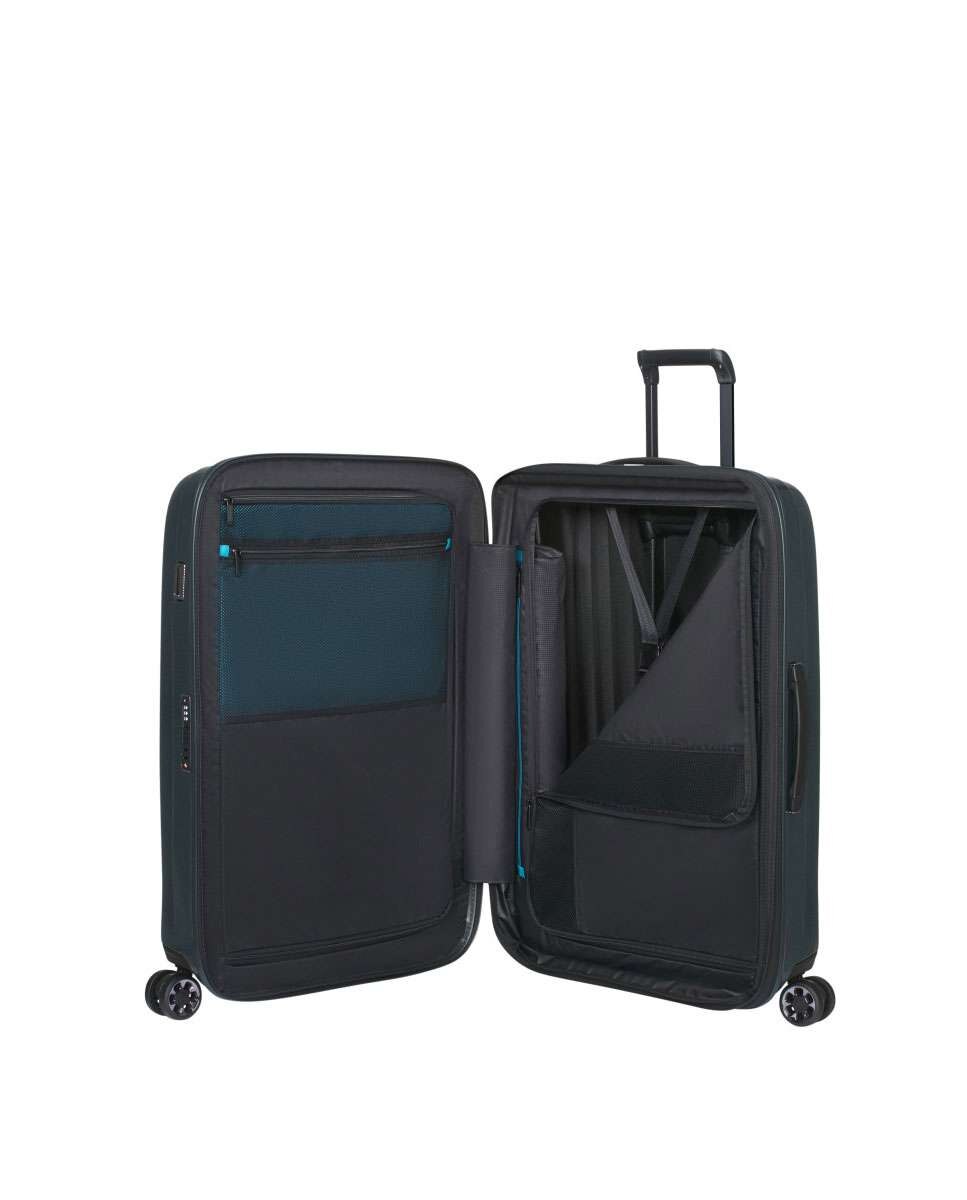 Mala de Viagem Grande Nexis 76cm 4 rodas Expansível Verde Floresta 105L Verde-2
