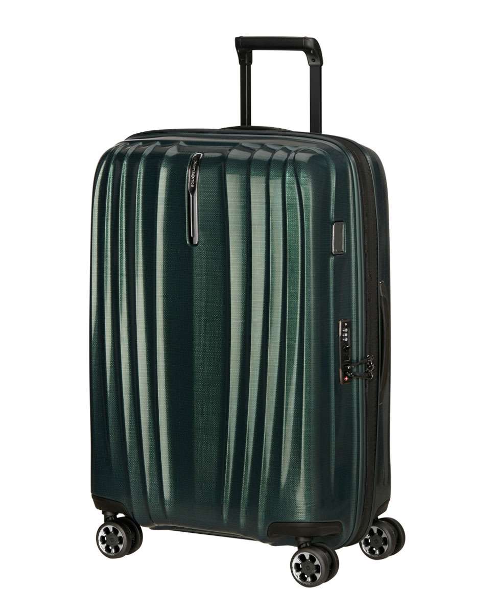 Imagem 0 de Mala de Viagem Média Nexis 70cm 4 rodas Expansível Verde Floresta 82L