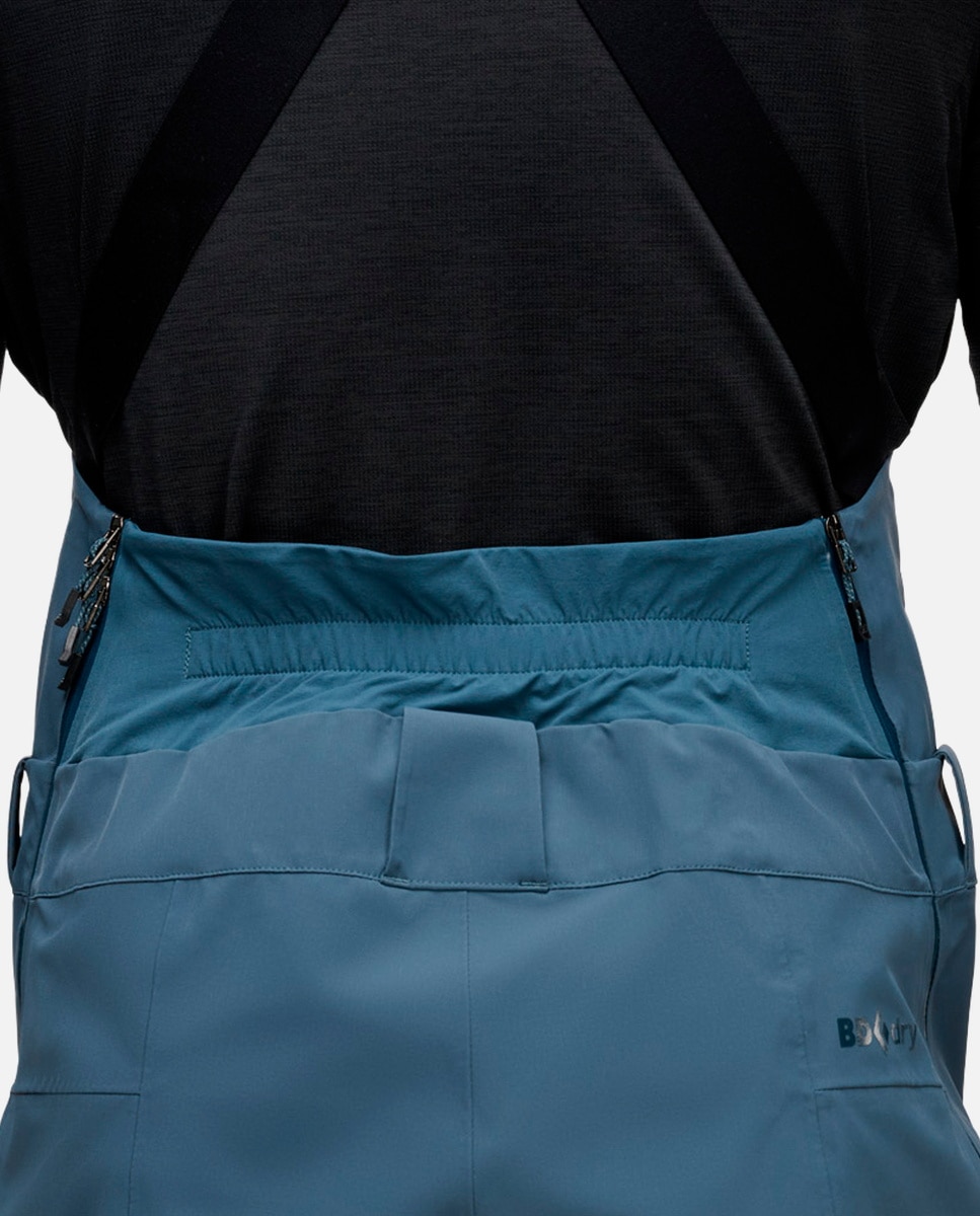 Calças de Ski Recon Stretch Bibs Black Diamond Azul-8