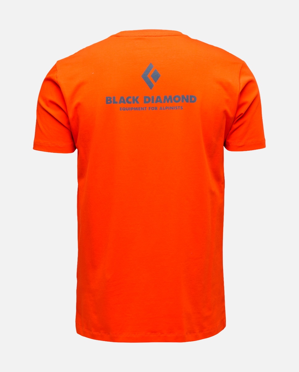 T-shirt Equipmnt For Alpinist Ss Black Diamond Amarelo-7