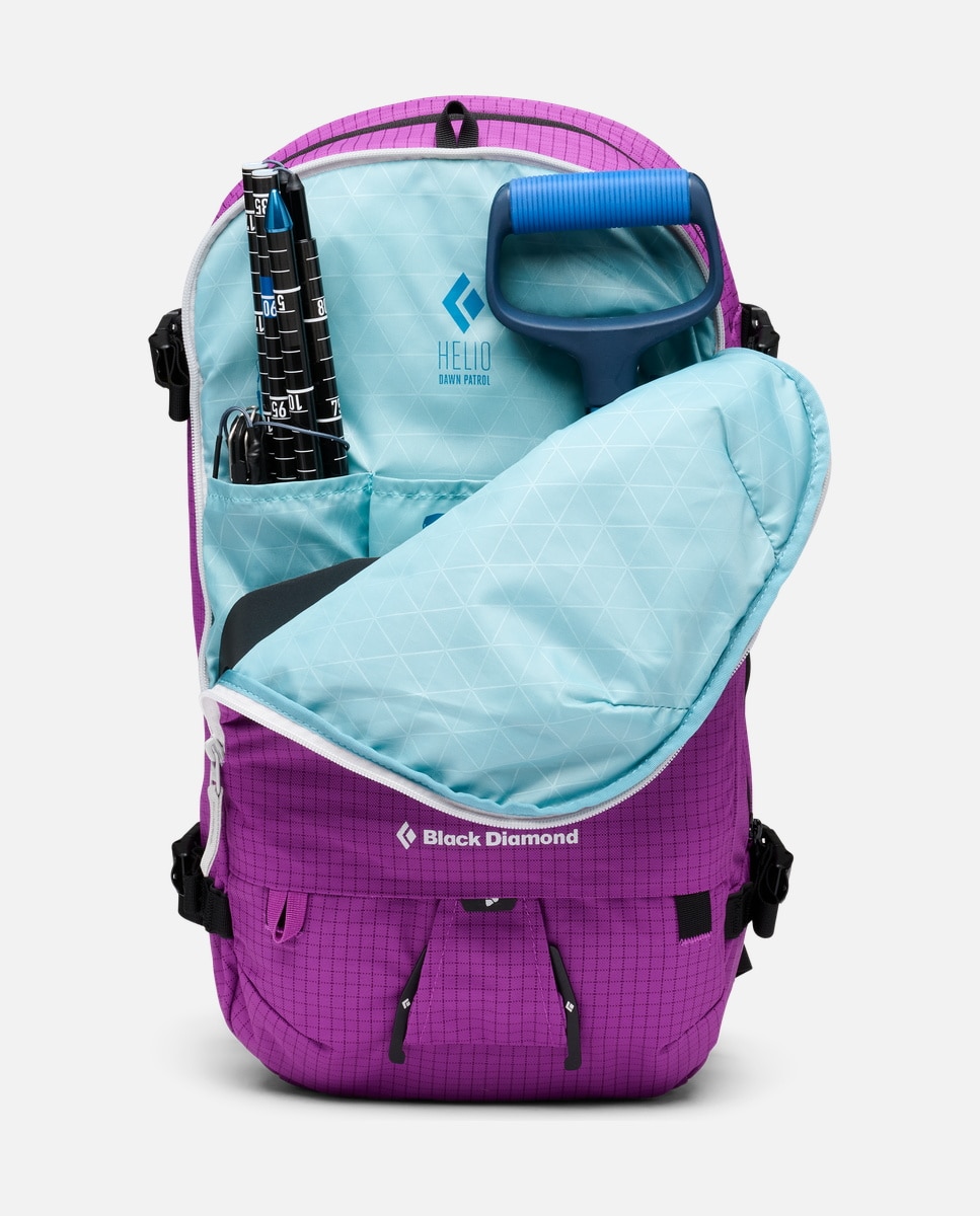 Boné de Ski e Snow Helio 22 Backpack Black Diamond Roxo-5