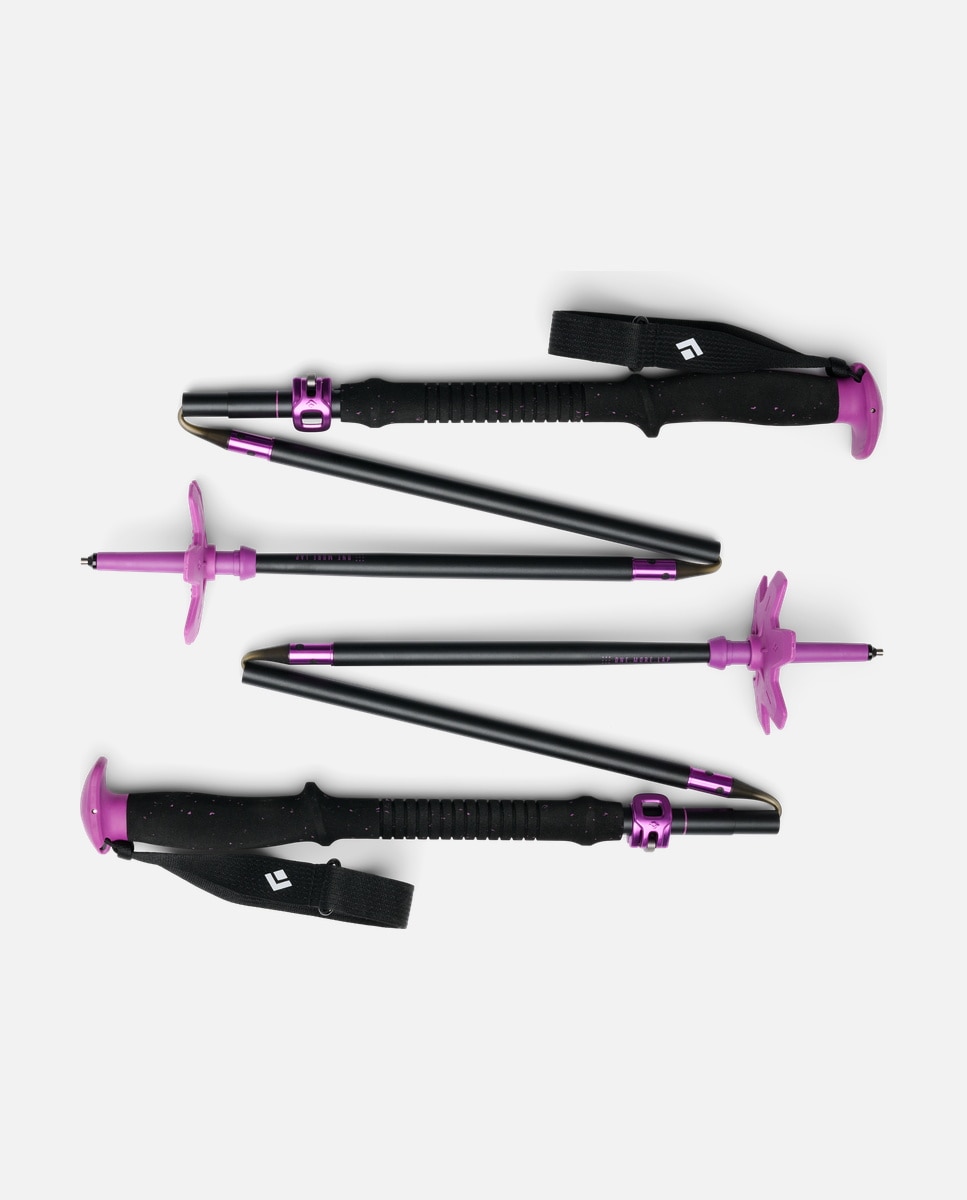 Bastões de Ski Expedition Ski Poles Black Diamond Roxo-2