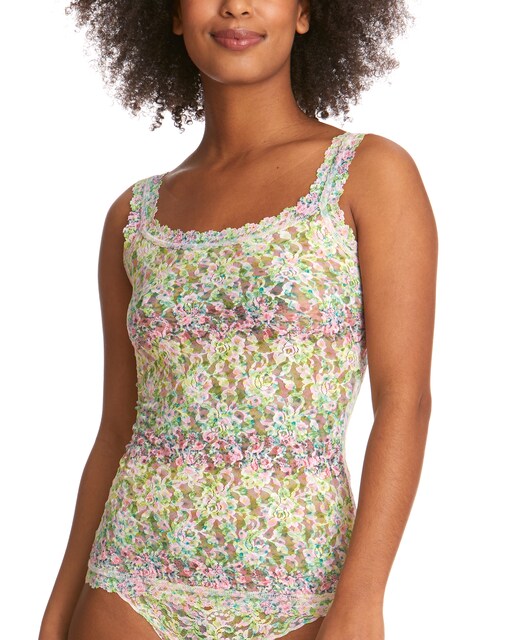 Imagem 0 de T-shirt Interior de Alça Larga e Renda