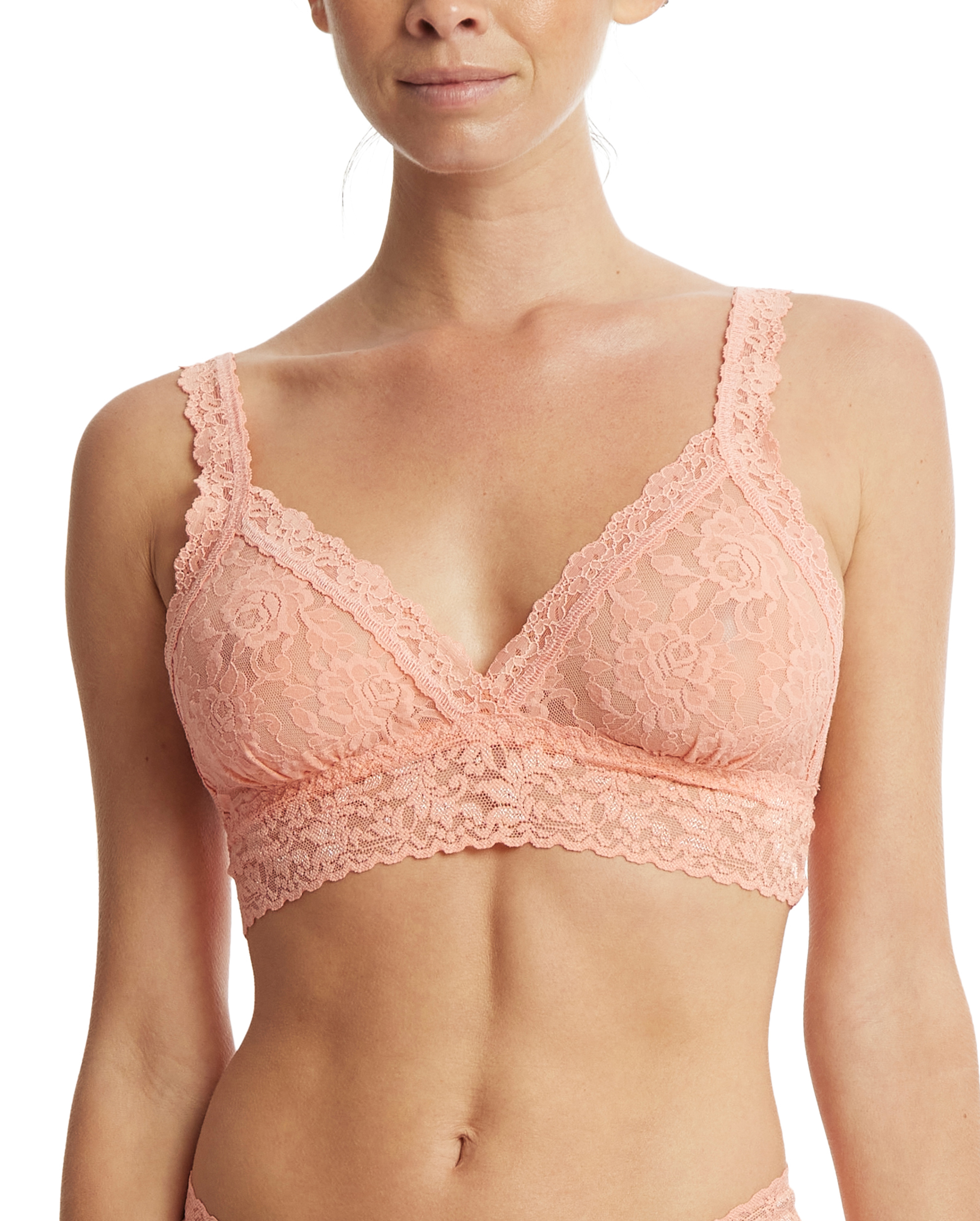 Imagem 0 de Soutien Bralette de Renda com Alça Larga Ajustável