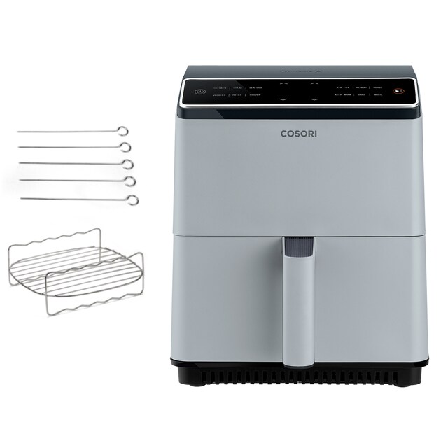 Imagem 0 de Fritadeira sem Óleo Cosori Dual Blaze Chef Edition com Capacidade para 6,4 Litros Cinza