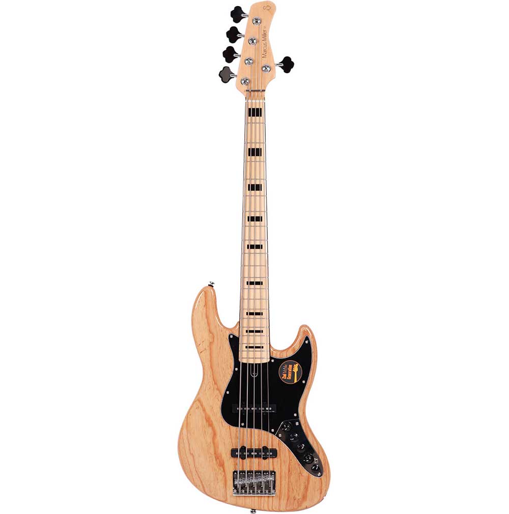 Imagem 0 de Baixo de 5 cordas Marcus Miller V7 Vintage Swamp Ash-5 (2ª Geração) NAT Natural