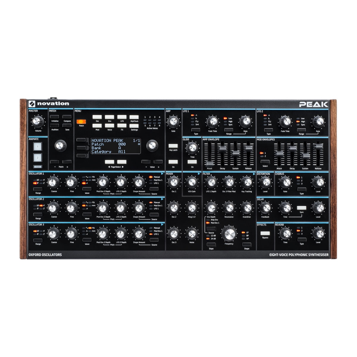 Imagem 0 de Sintetizador Polifónico Novation Peak