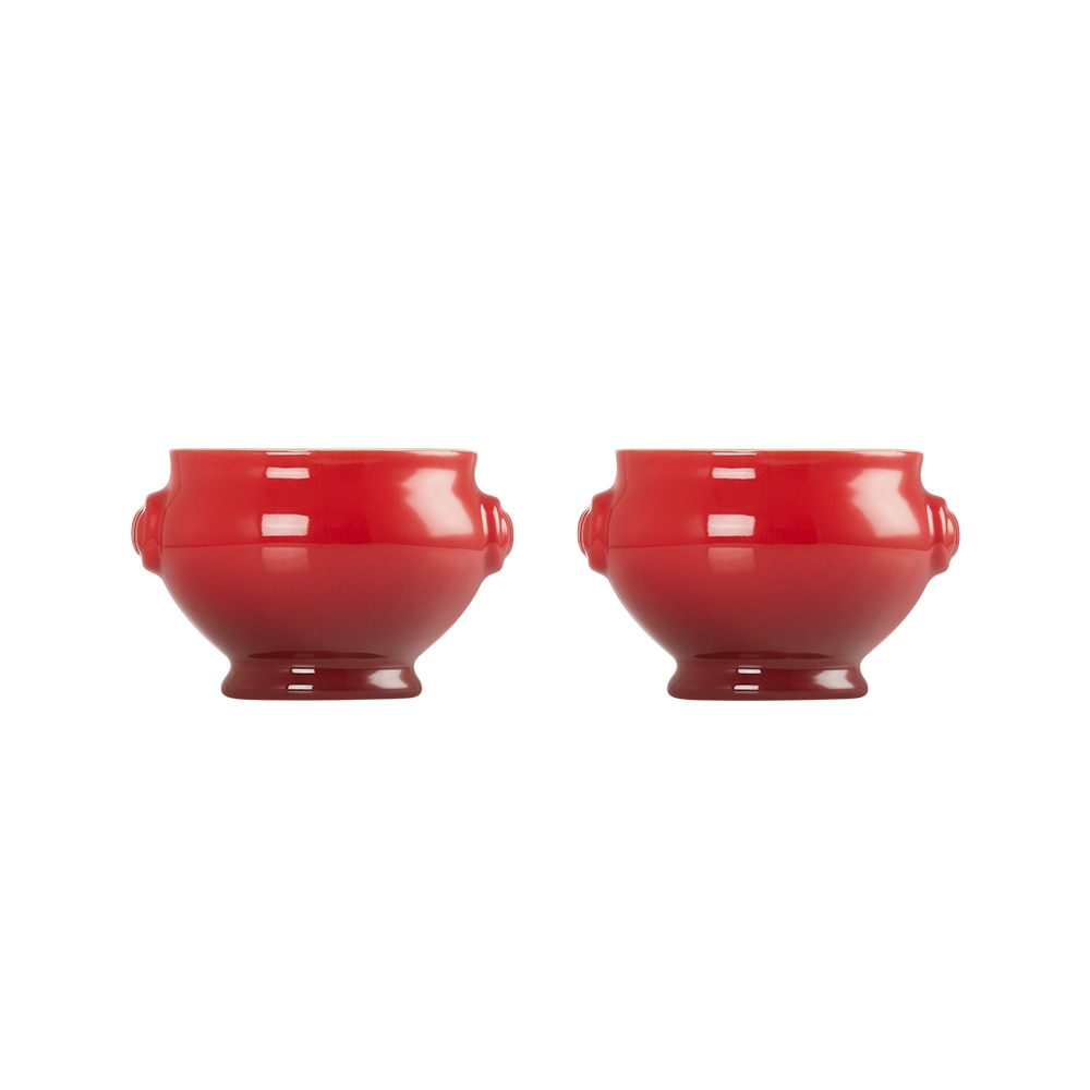 Imagem 0 de Set 2 sopeiras de cerâmica de grés Le Creuset