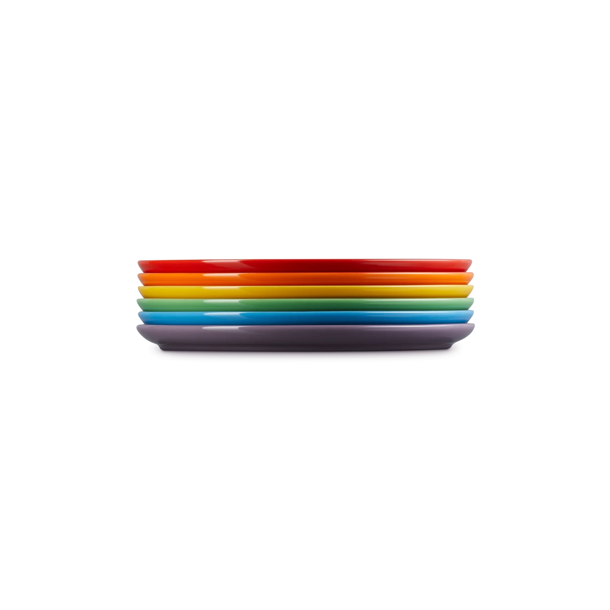 Set de 6 Pratos Coupé Arcoiris Le Creuset Multicolor-4