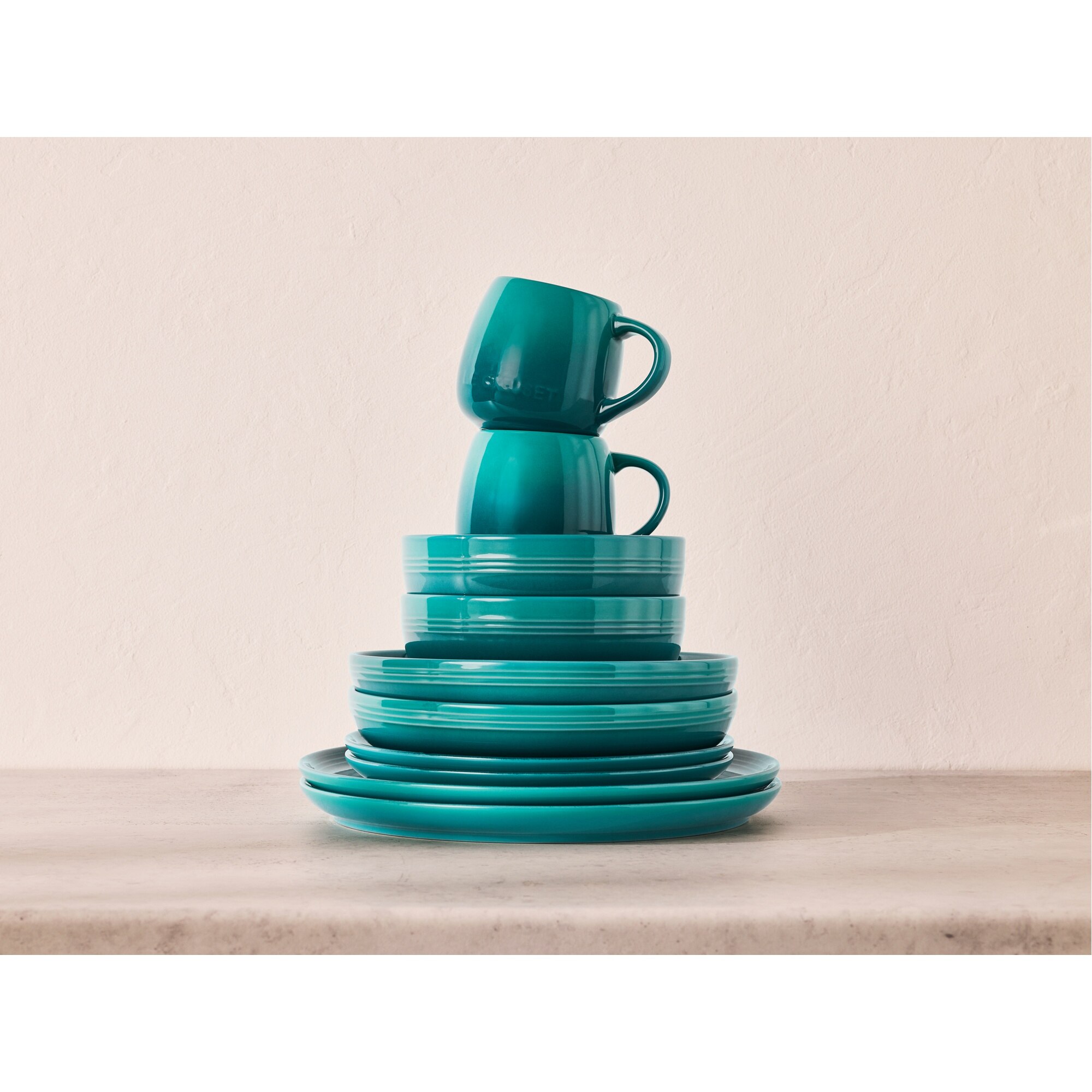 Prato para pasta coupe Le Creuset Azul Pacífico-5