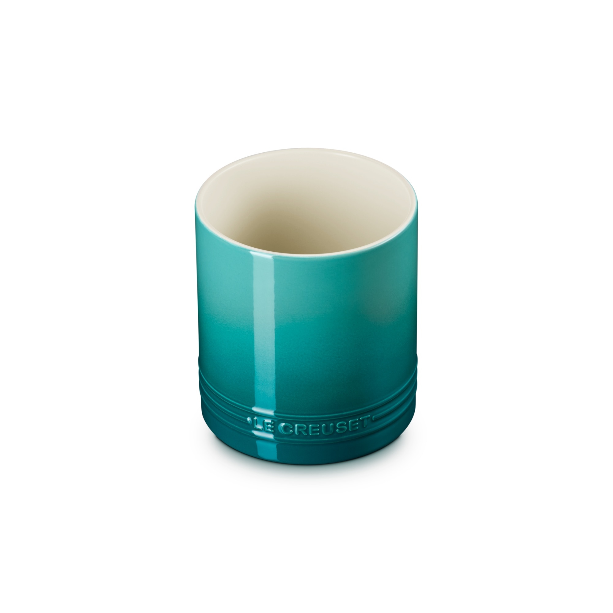 Recipiente para espatulas de cerâmica de grés Le Creuset Azul Pacífico-2