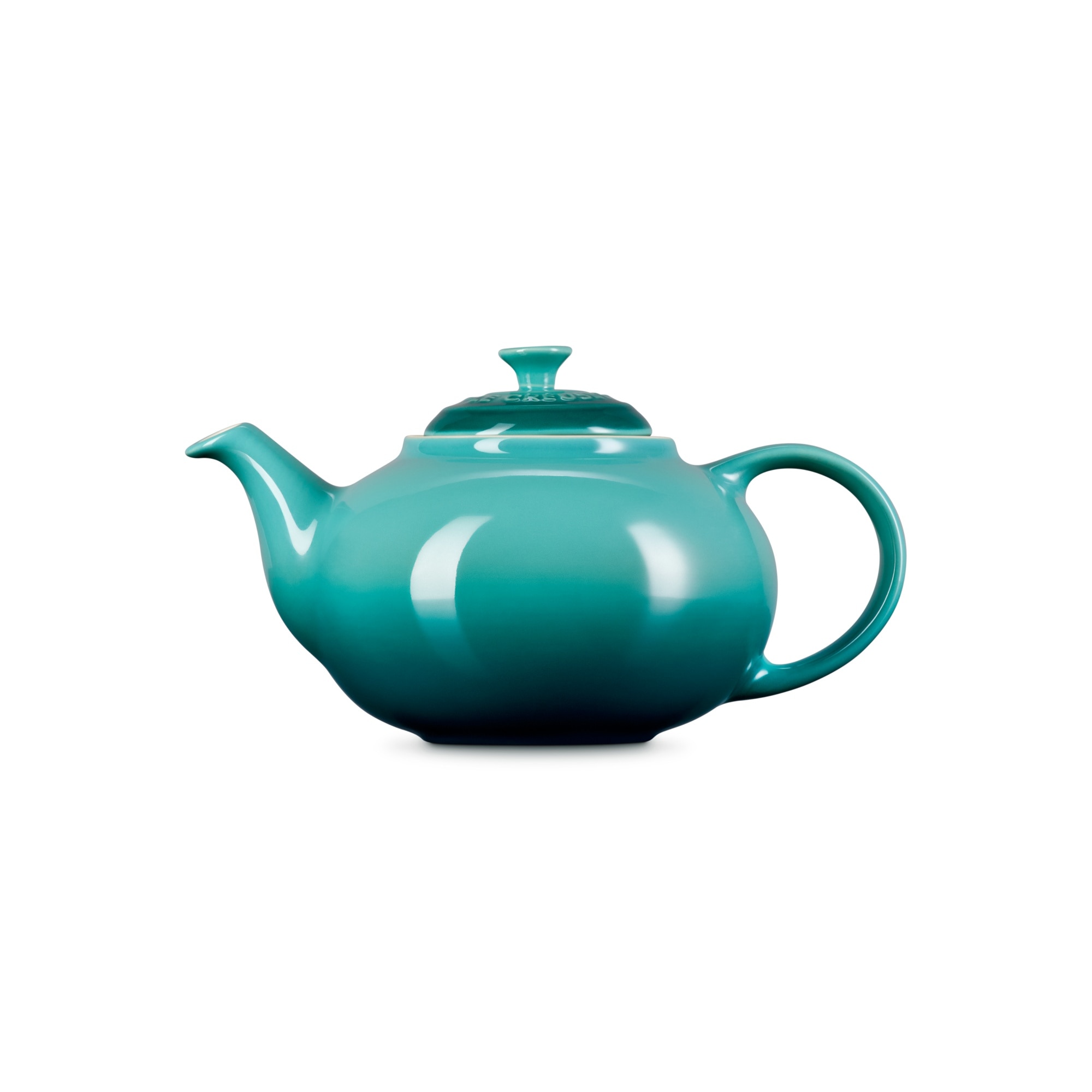 Chaleira classic de cerâmica de grés Le Creuset Azul Pacífico-2