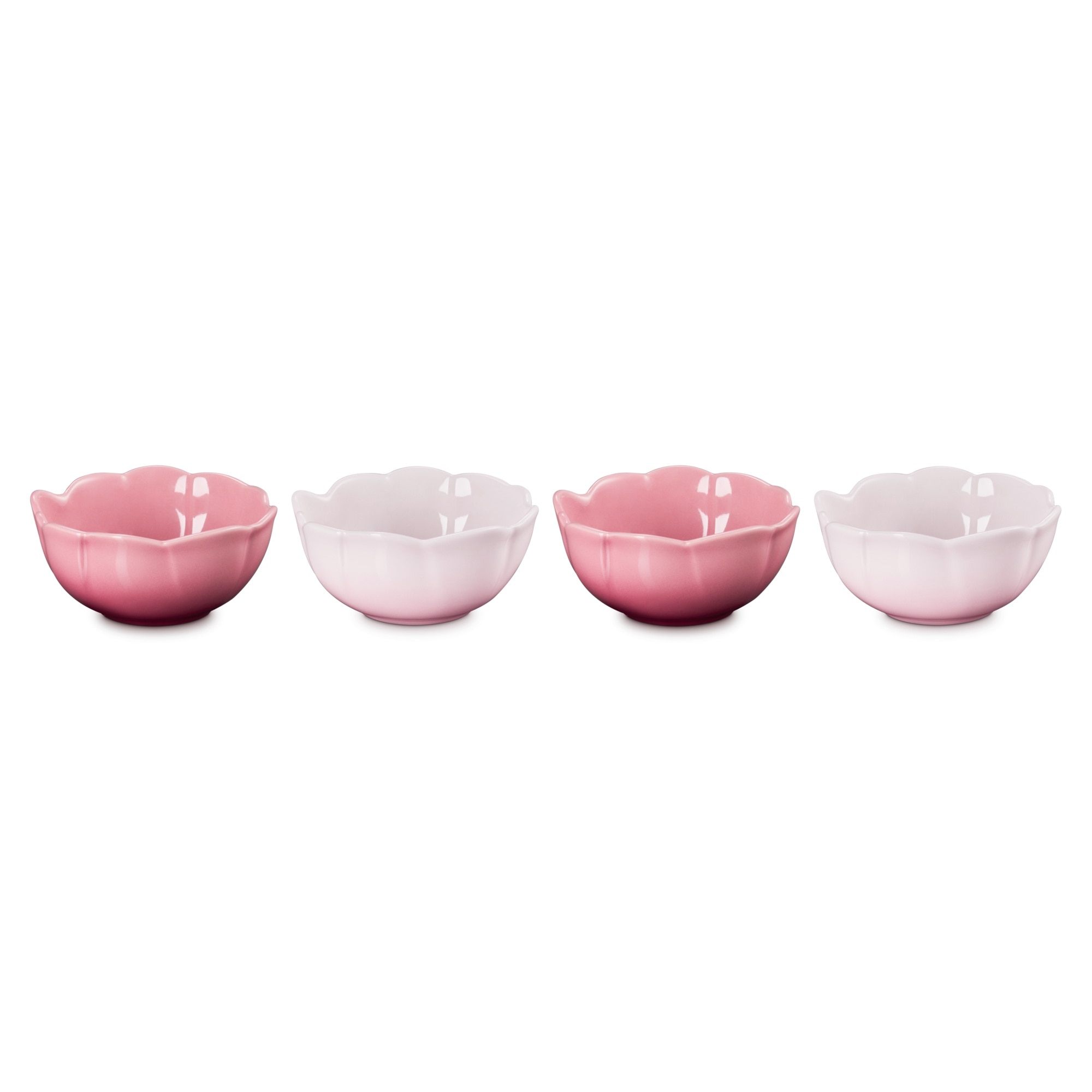 Imagem 0 de Set 4 Tigelas Pétala Le Creuset