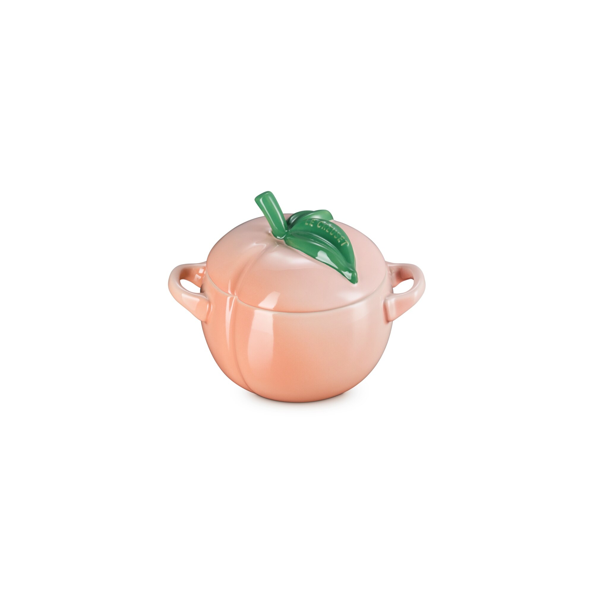 Mini cocotte fruit de cerâmica de grés Le Creuset Pêssego-2