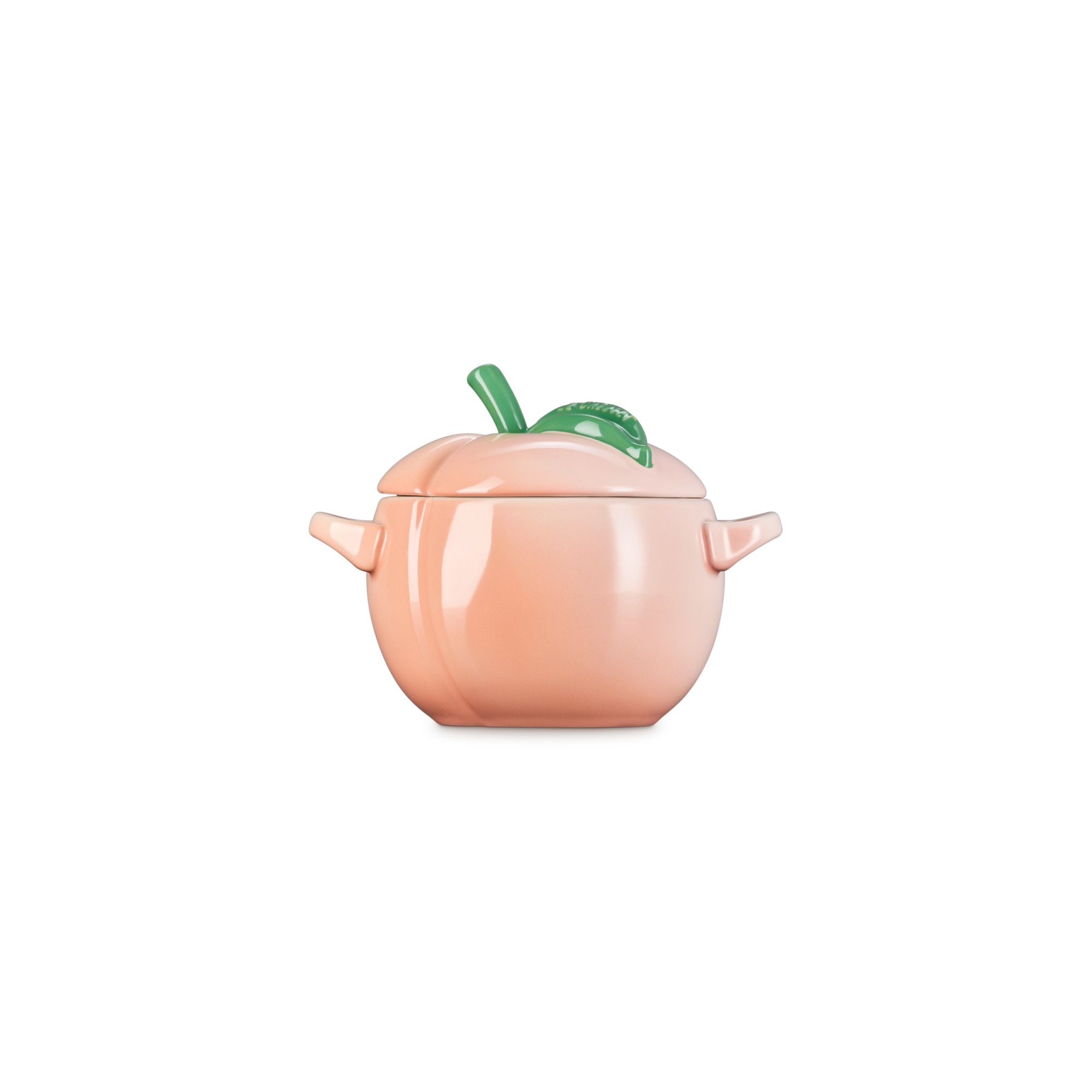 Mini cocotte fruit de cerâmica de grés Le Creuset Pêssego-3
