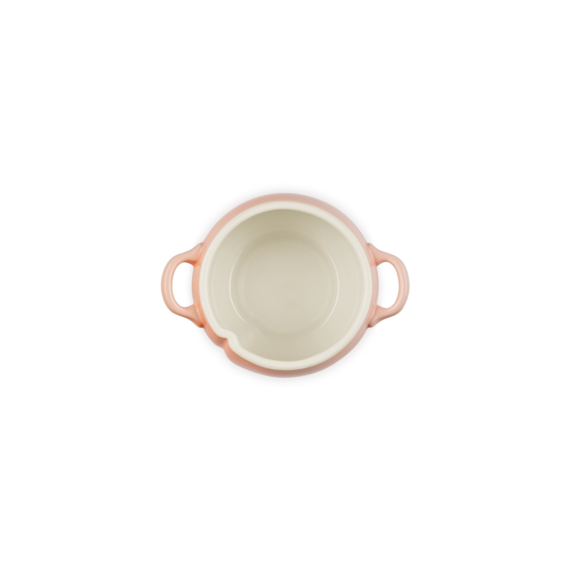 Mini cocotte fruit de cerâmica de grés Le Creuset Pêssego-5