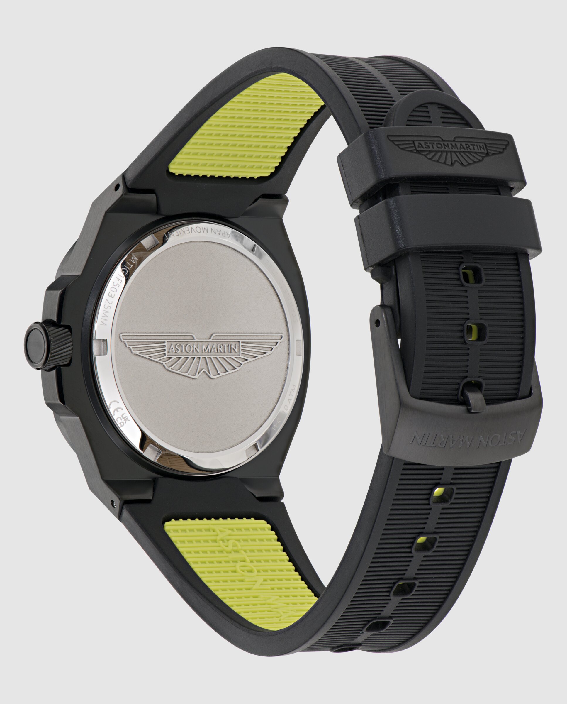 Relógio Gpq Icon Mtig1f503 de Silicone e Bracelete Preta Preto-3