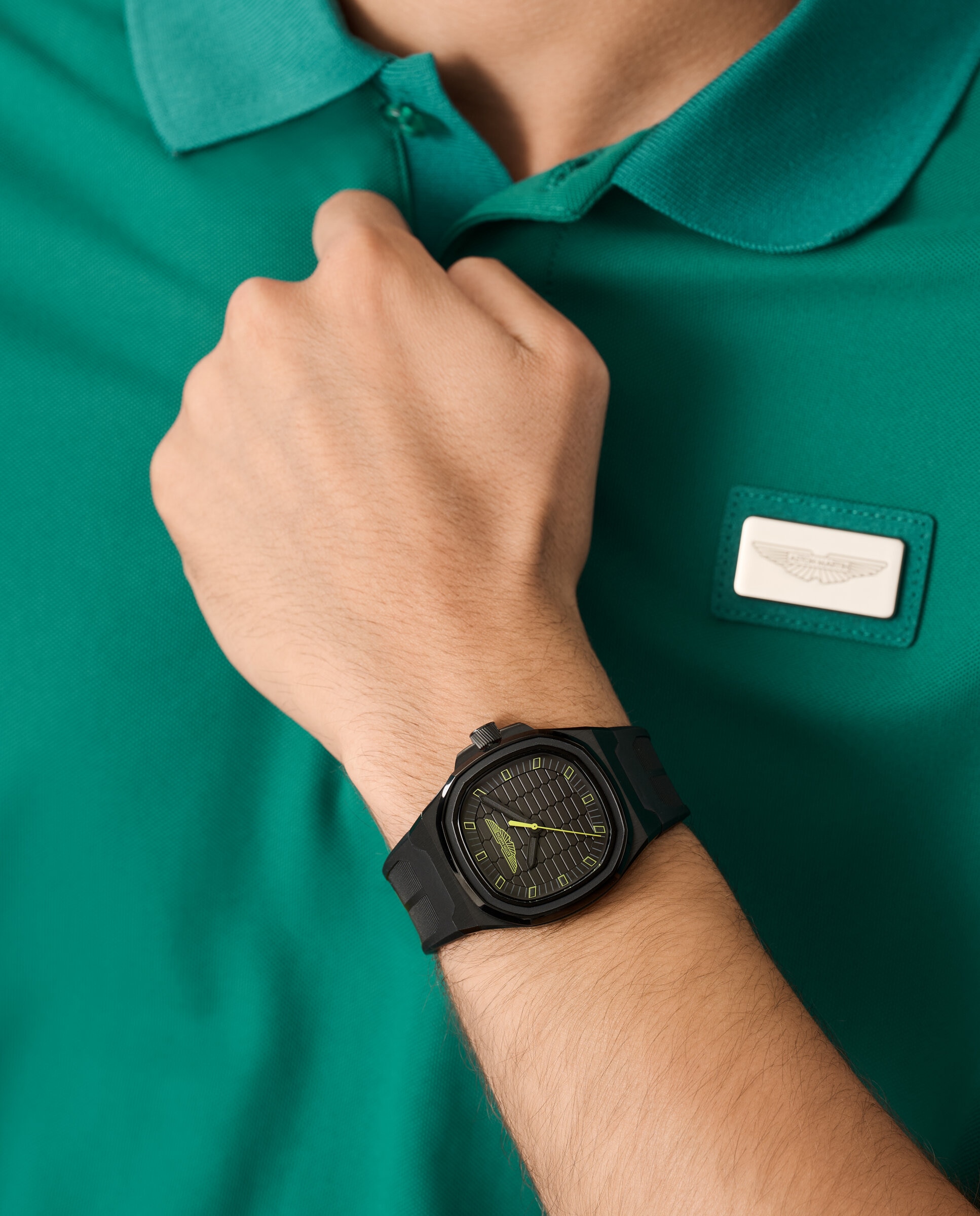 Relógio Gpq Icon Mtig1f503 de Silicone e Bracelete Preta Preto-5
