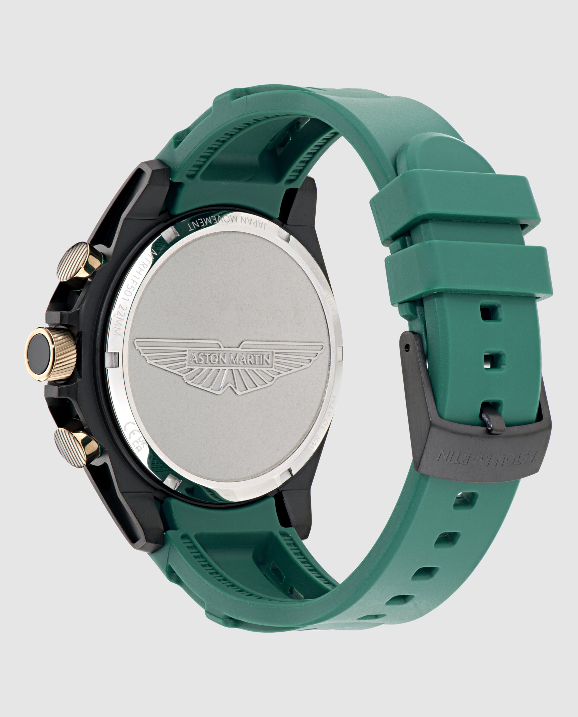 Relógio de Homem Hlc Icon Mtrh1f501 de Silicone e Correia Verde Verde-3