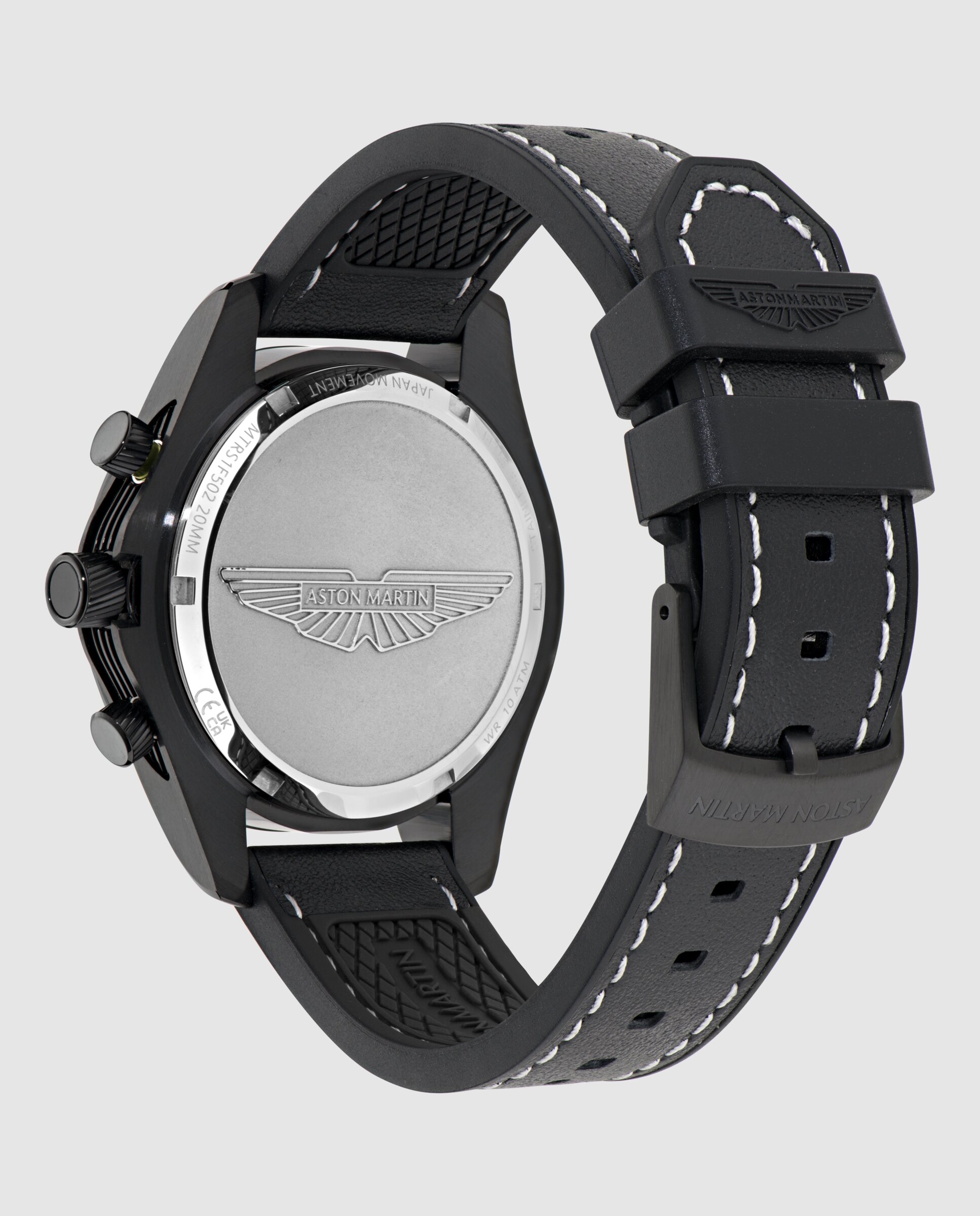 Relógio de Homem Sgt Thrill Mtrs1f502 de Silicone e Correia Preta Preto-3