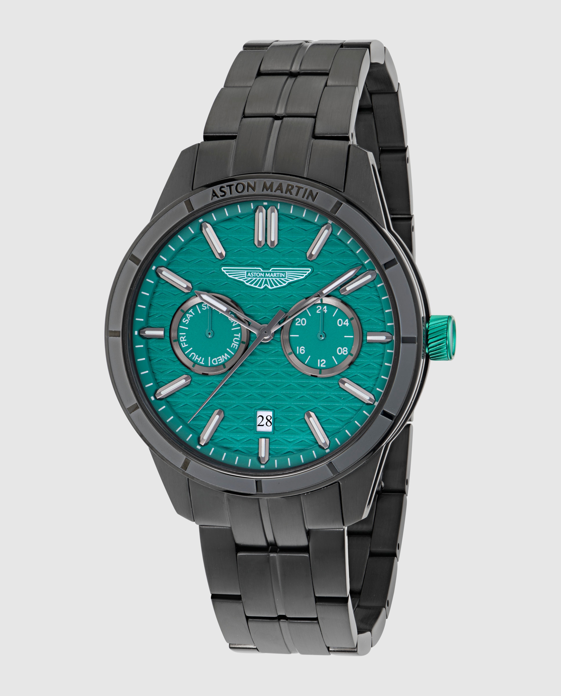 Relógio de Homem Hdl Icon Mtih2s601 de Aço e Bracelete Preta Preto-5