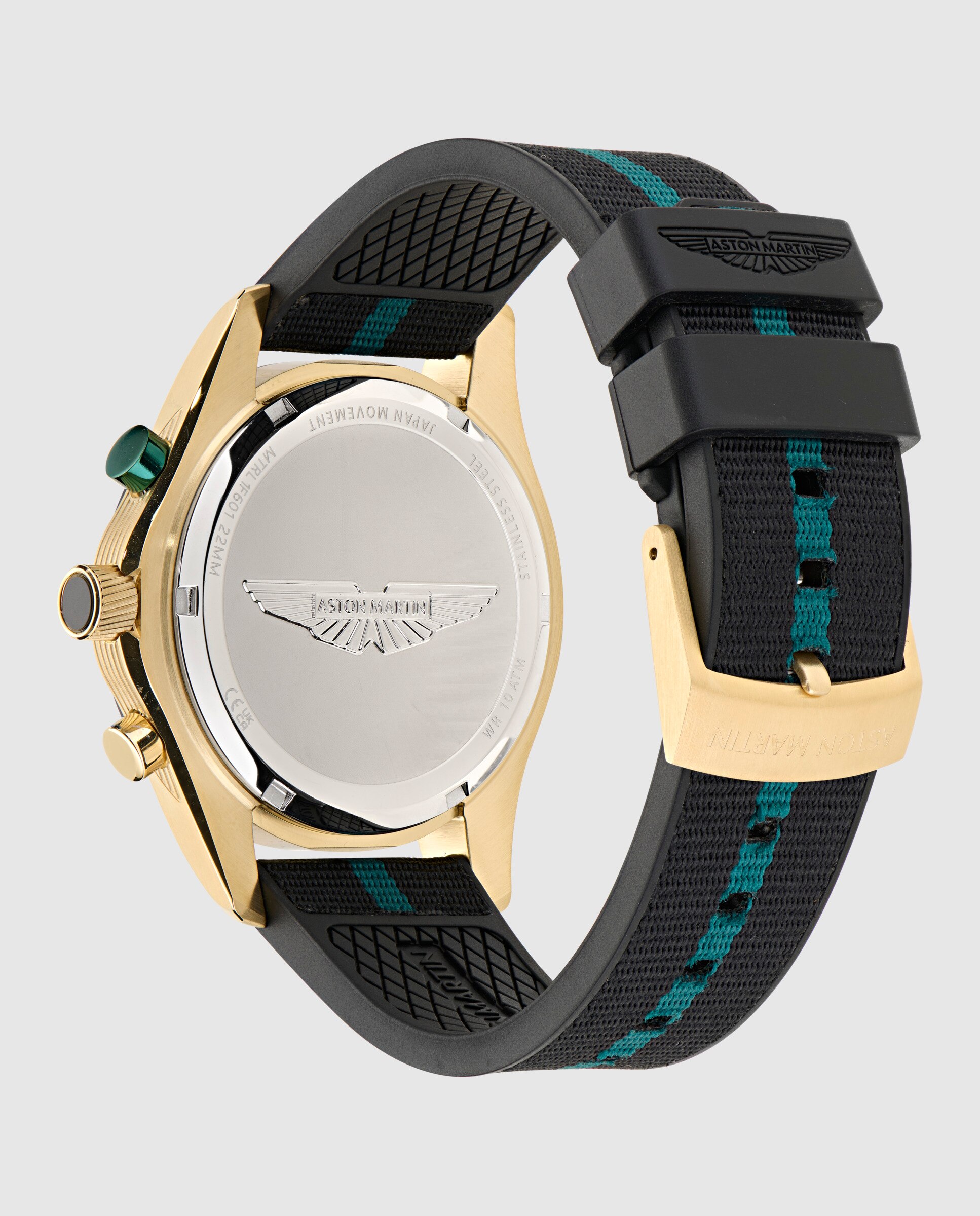 Relógio Clp Thrill Mtrl1f601 de Têxtil Preto-2