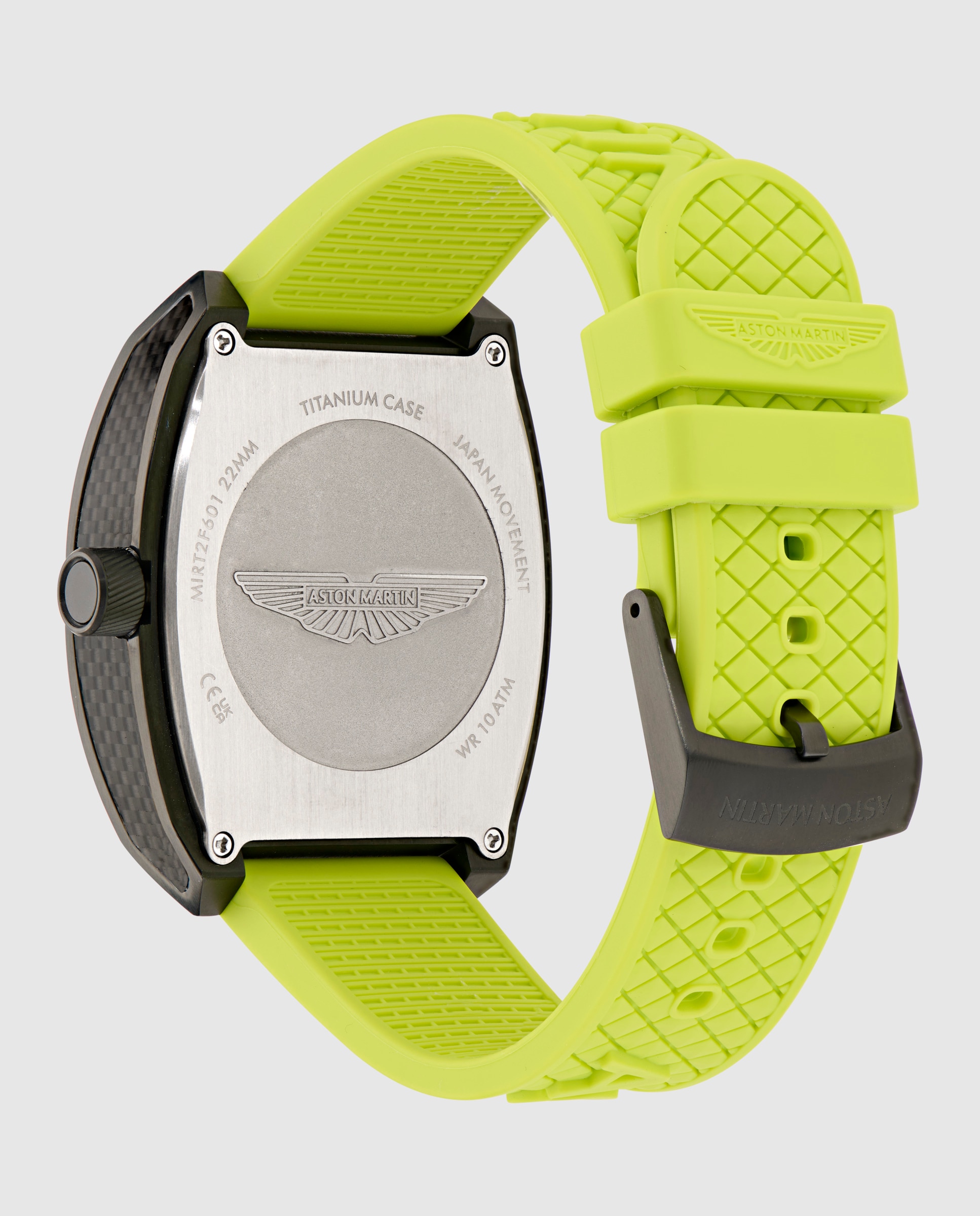 Relógio Trg Thrill Mtrt2f603 de Silicone Verde-2