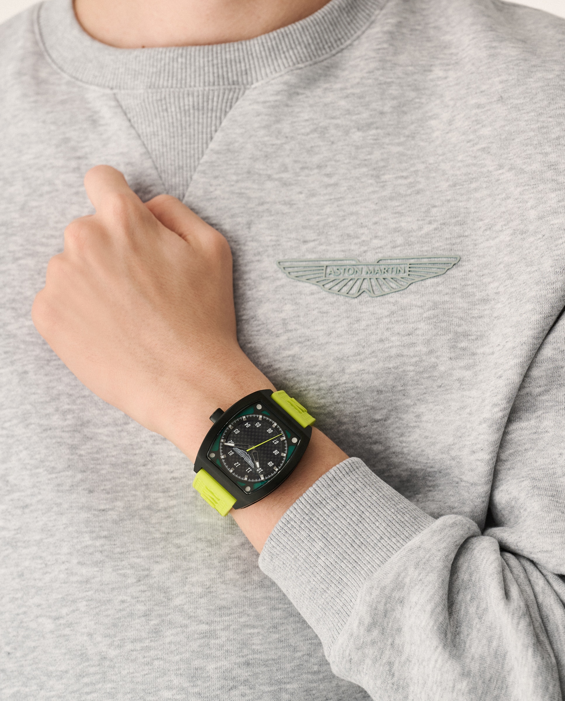 Relógio Trg Thrill Mtrt2f603 de Silicone Verde-3