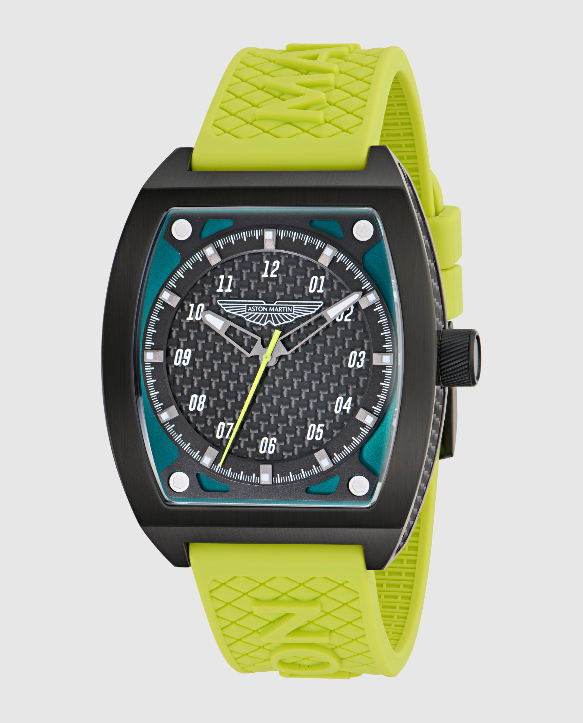Relógio Trg Thrill Mtrt2f603 de Silicone Verde-4