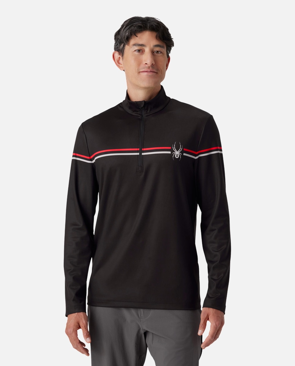T-shirt Térmica Legacy 1/2 Zip Spyder Vermelho-2