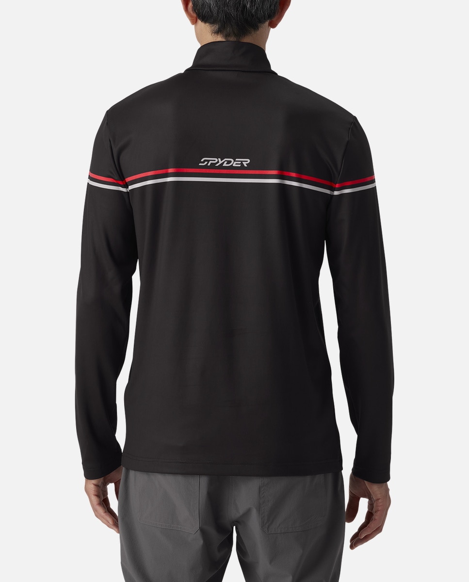 T-shirt Térmica Legacy 1/2 Zip Spyder Vermelho-5