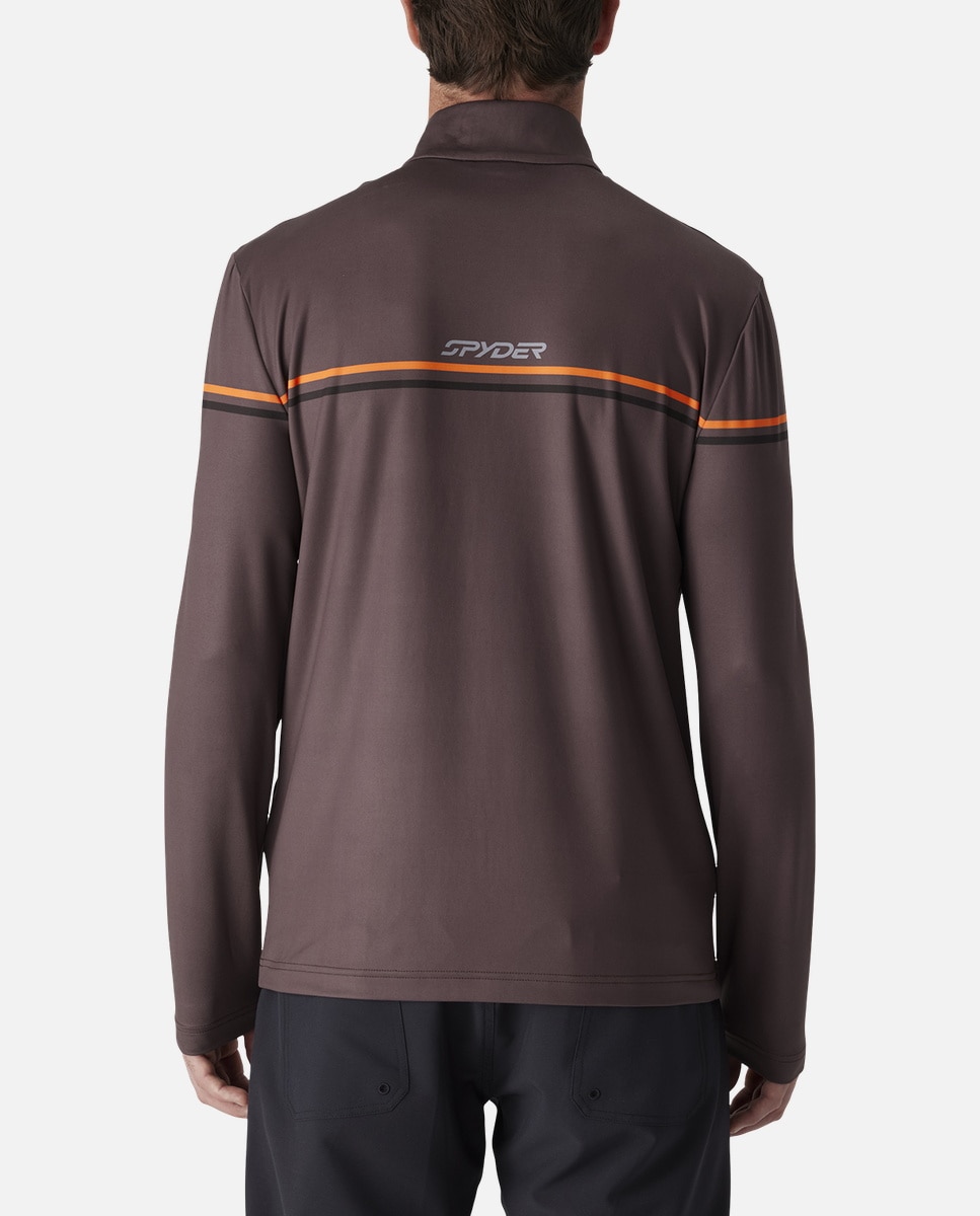 T-shirt Térmica Legacy 1/2 Zip Spyder Vermelho-6