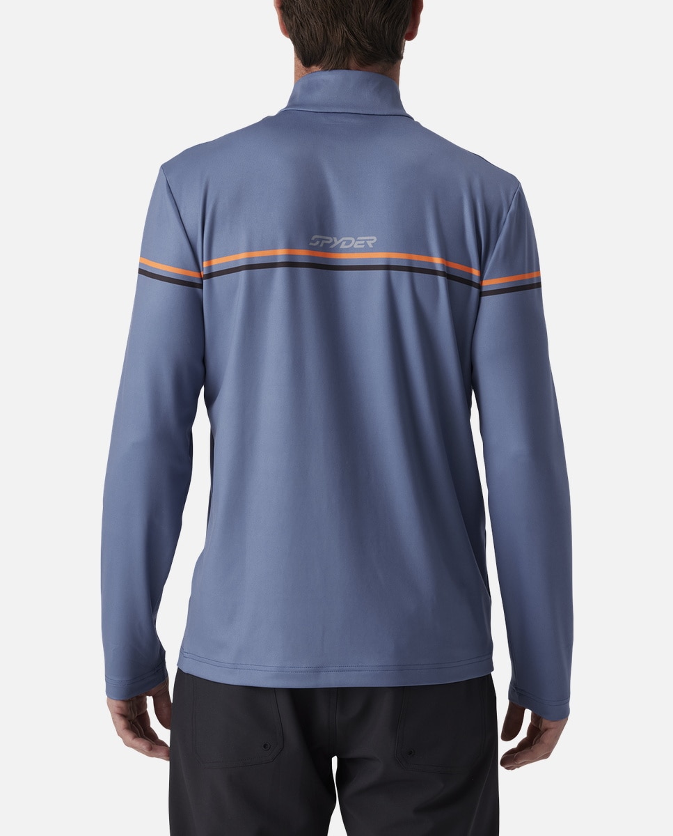 T-shirt Térmica Legacy 1/2 Zip Spyder Vermelho-7