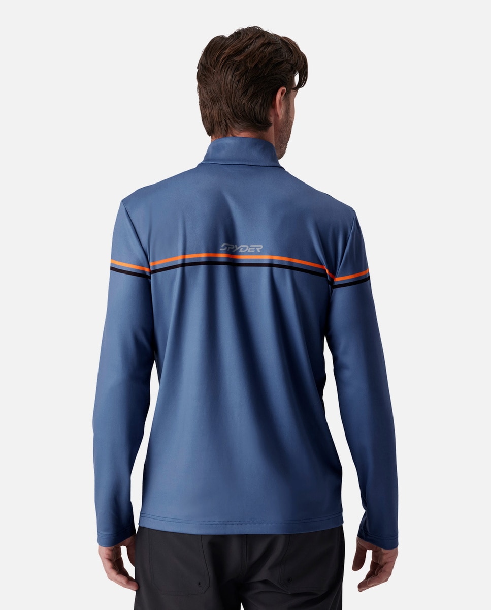 T-shirt Térmica Legacy 1/2 Zip Spyder Vermelho-11