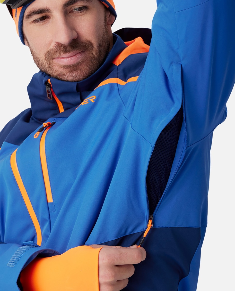 Casaco de Ski Chambers Spyder Azul-4