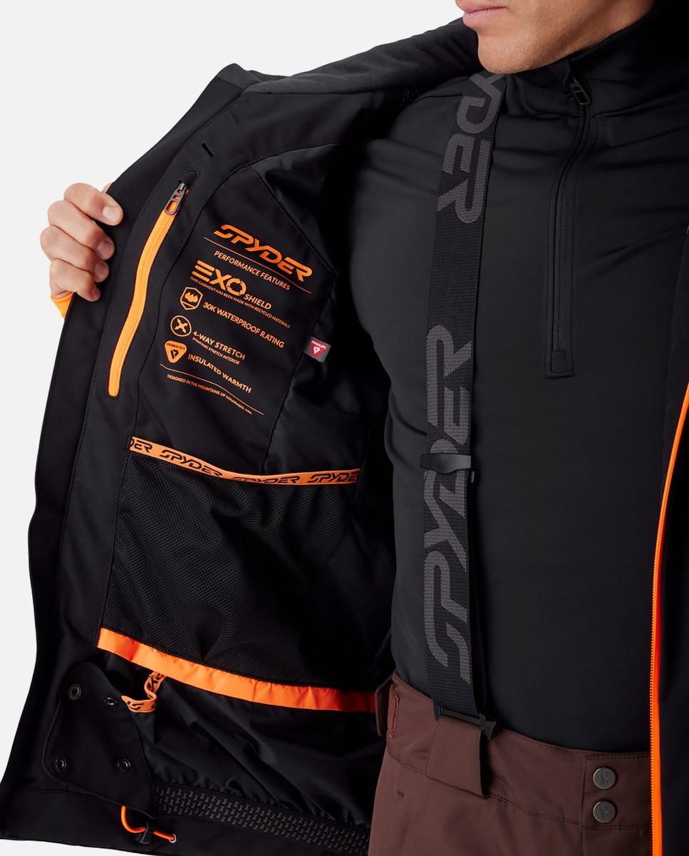 Casaco de Ski Titan Spyder Castanho-5