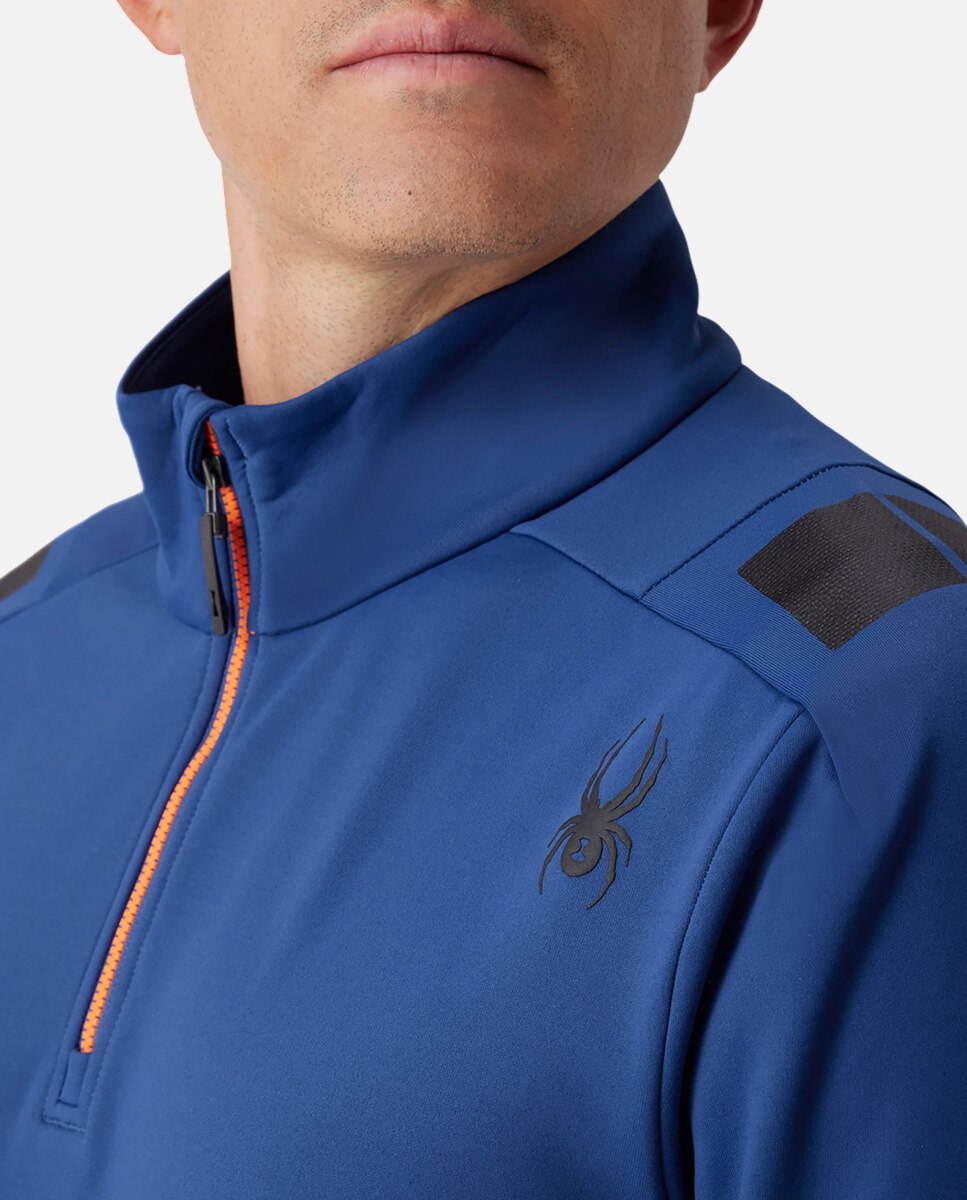 Forro Polar de Ski Speed Spyder Azul-3