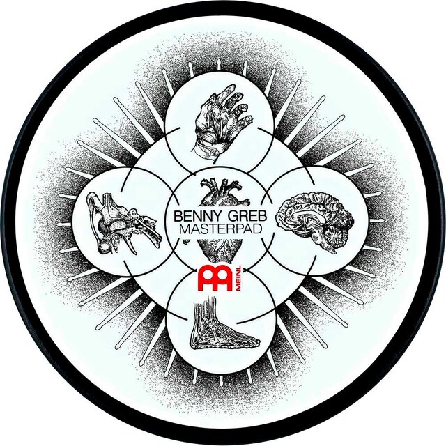 Imagem 0 de Almofada de prática Meinl MPP-6-BG