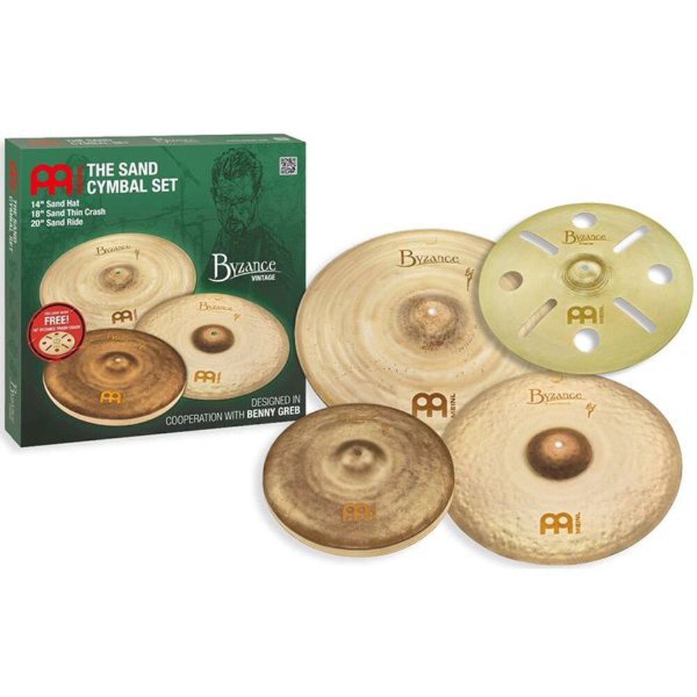 Imagem 0 de Conjunto de pratos Meinl BV-480+B16TRC