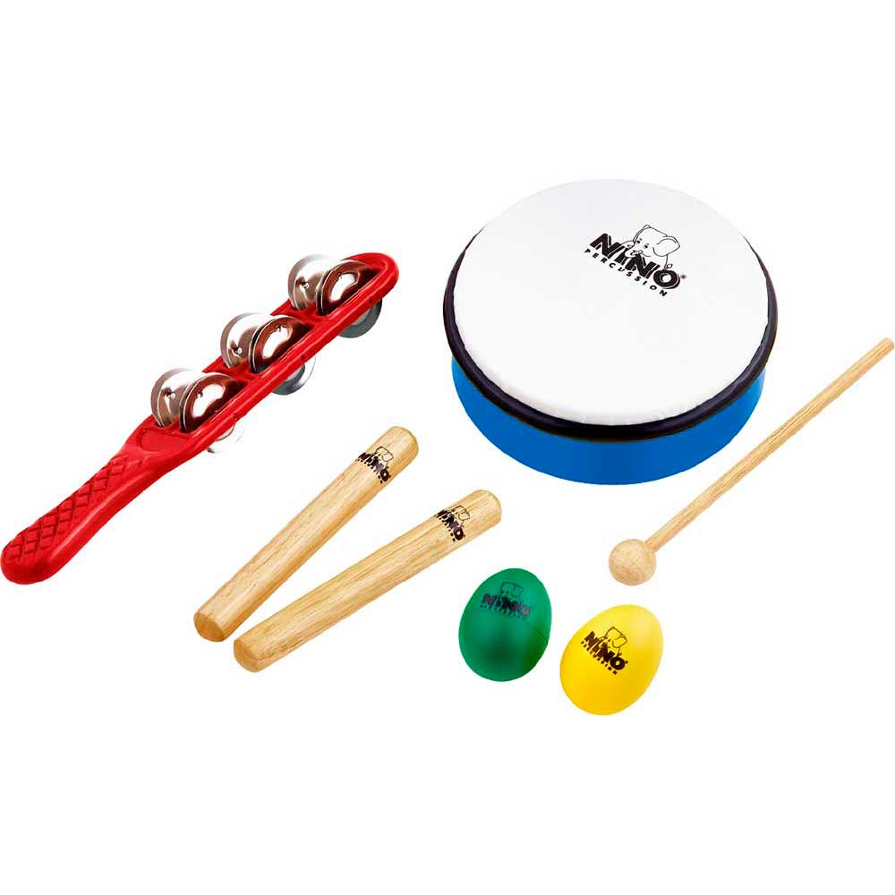 Conjunto de percussão Nino Percussion NINOSET3 Multicolor-1