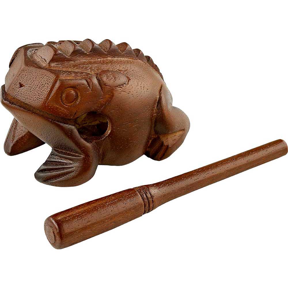 Guiro Meinl FROG-M Castanho-1