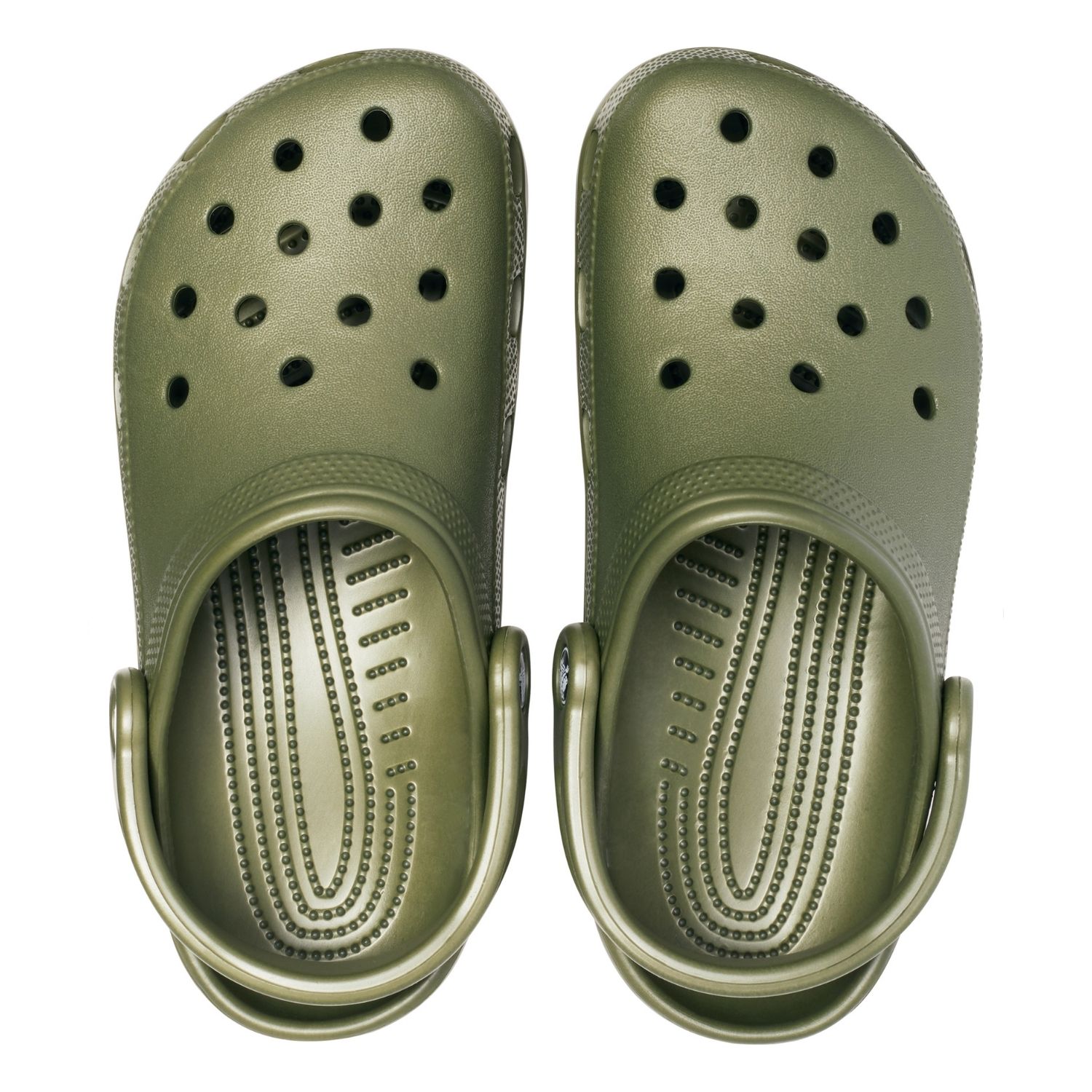 Socas Unissexo Classic Crocs Verde-3