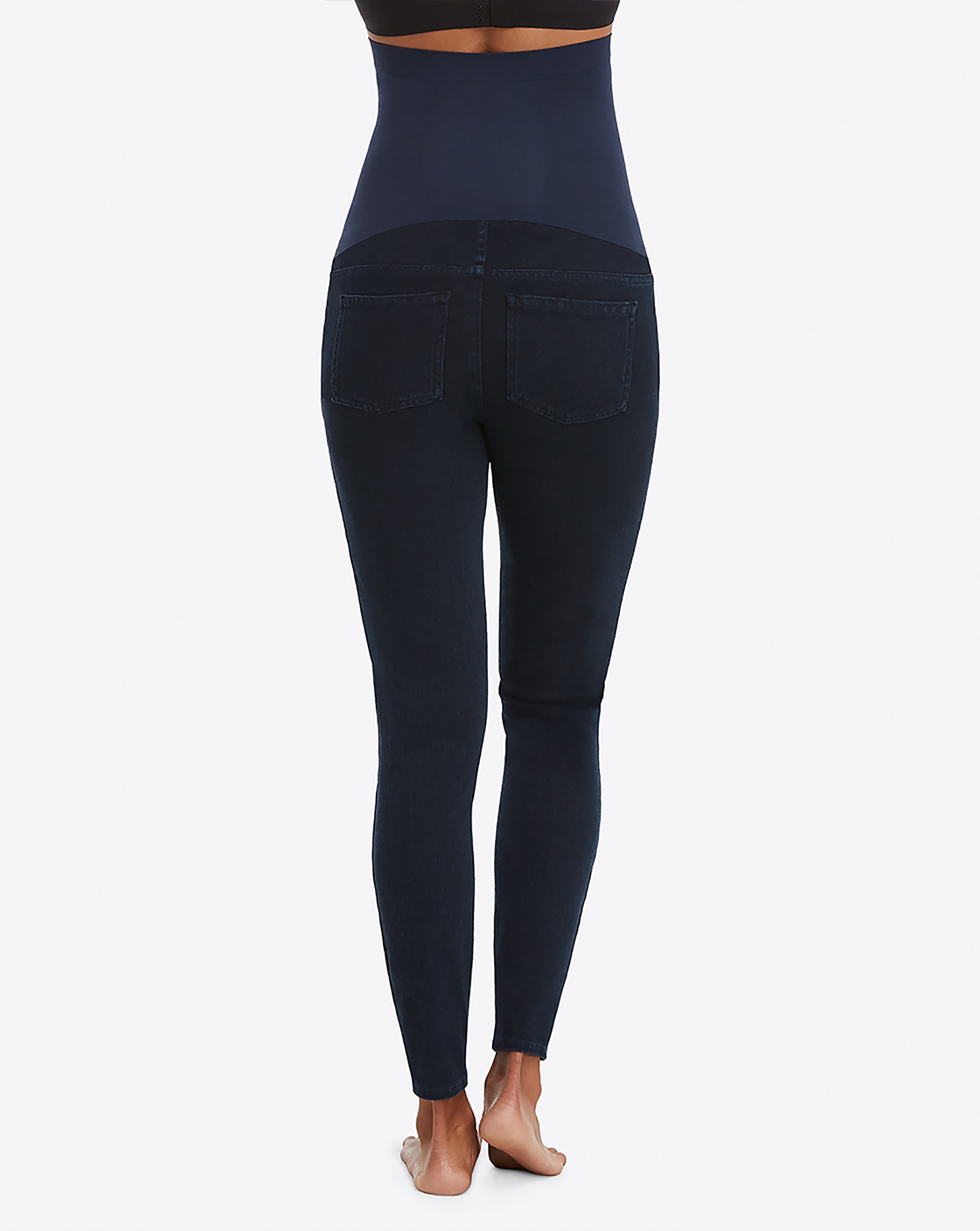Leggings de Pré-mamã Moldeador Efeito Jeans Spanxshape™ Azul-marinho-2