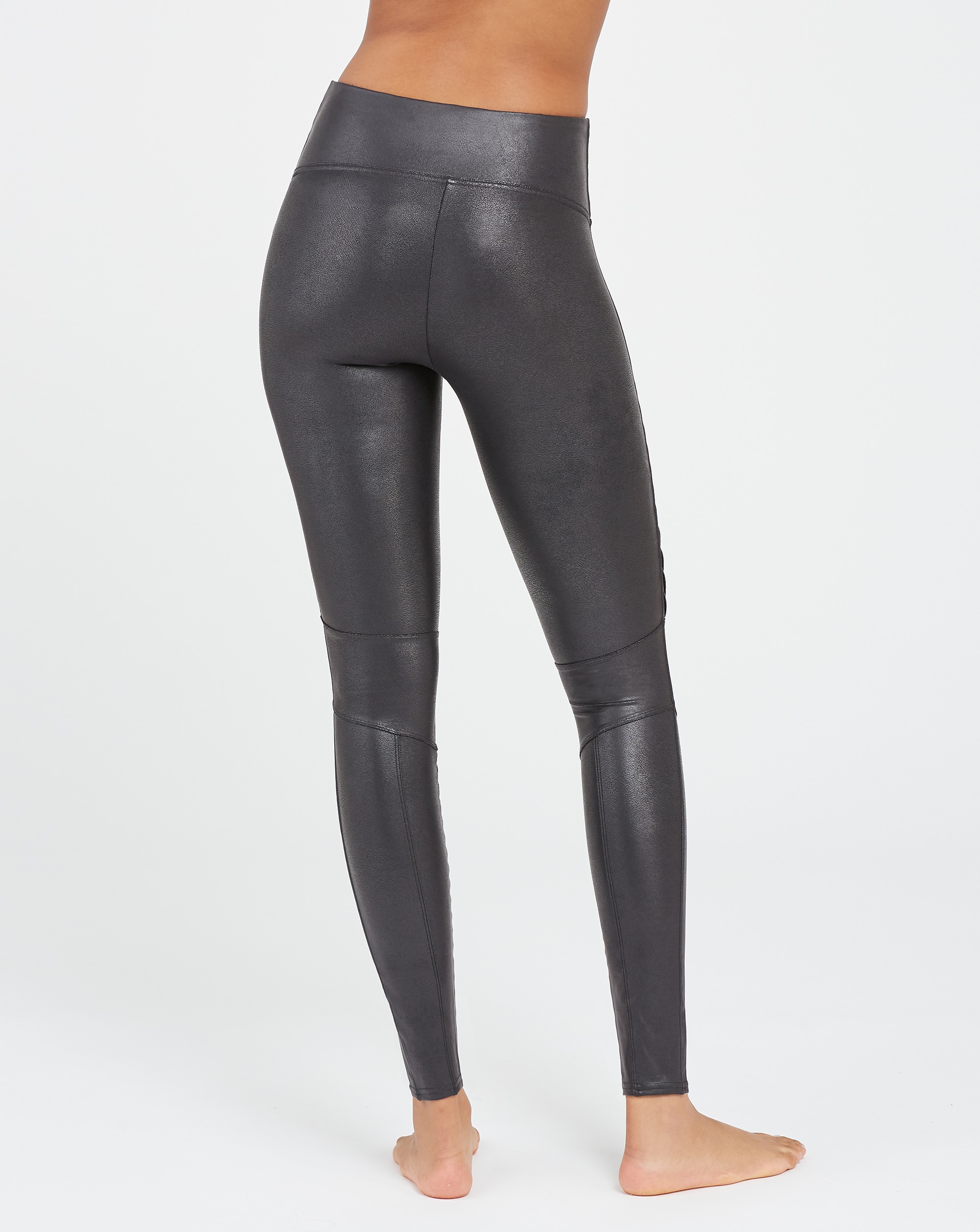 Leggings Moldeadoras Estilo Motard Spanxshape™ Preto-2